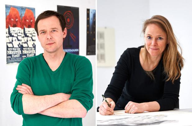 Offenes Atelier mit Katrin Graalmann und Mark Sternkiker