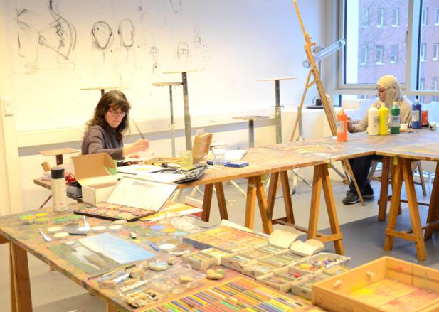 "Friedas Atelier" – die Ausstellungseröffnung