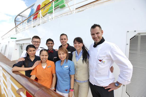 AIDA Cruises ist beliebtester Arbeitgeber unter den Young Professionals