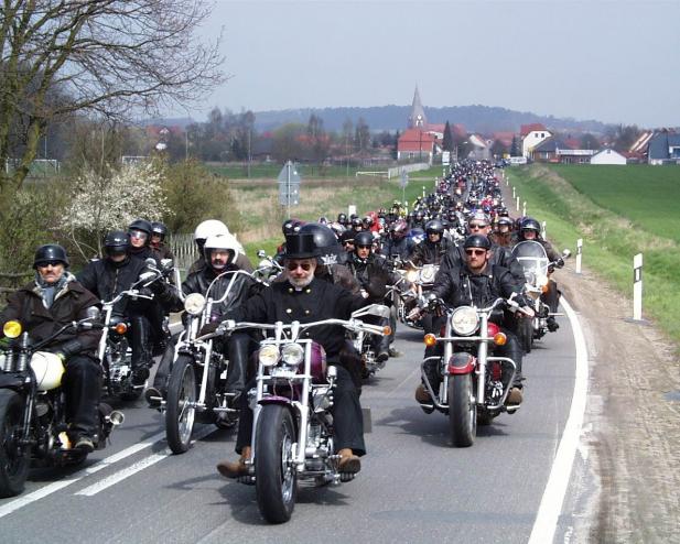 Motorradtreffen in Malchin