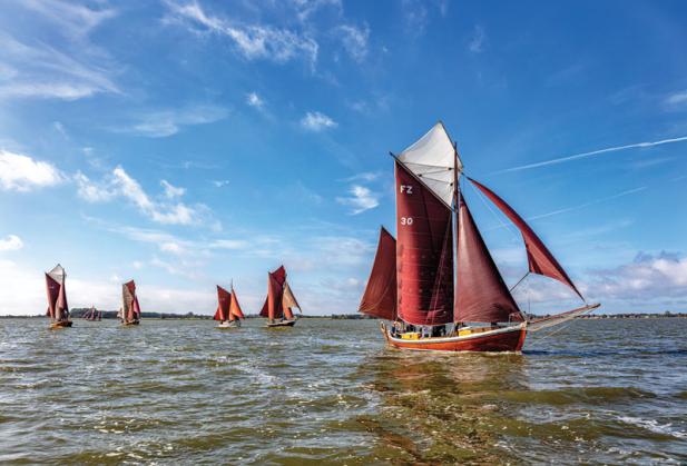 Im September Zwei große Zeesboot-Regatten