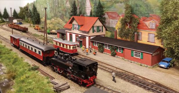 Modell im Hotel – Die Kühlungsborner Modellbahn-Ausstellung