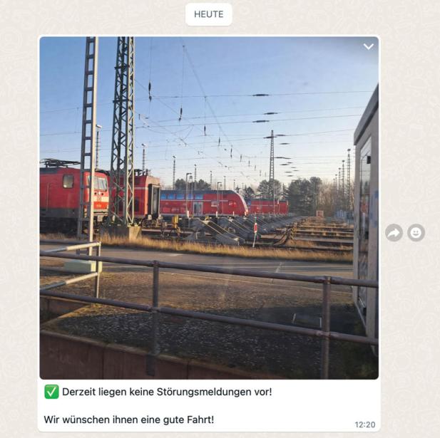 ÖPNV jetzt mit WhatsApp Kanal